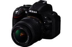 Nikon D5200 24MP DSLR Camera with 18-55mm VR II Lens - Black